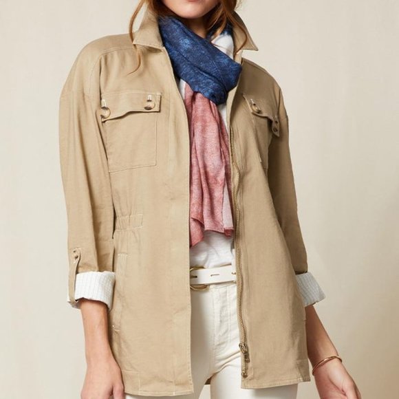Matilda Jane Jackets & Blazers - Matilda Jane Good Hart Memphis Cargo Jacket, Camel S NWT